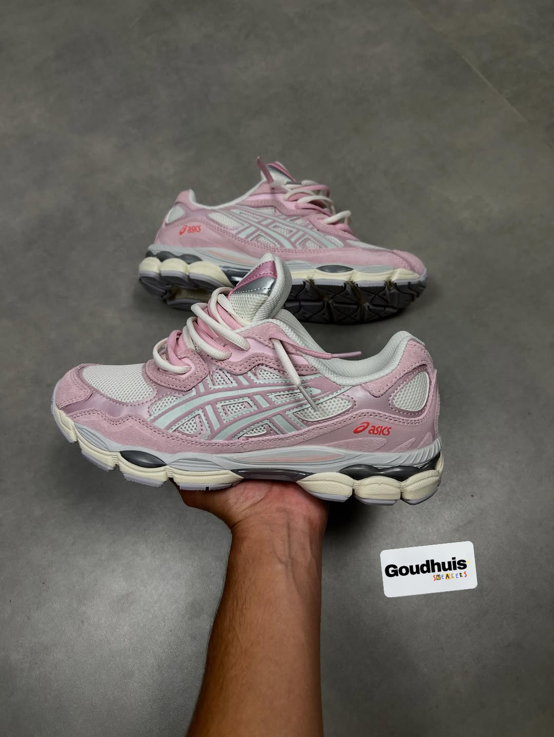 Asics gel nyc - Water Pink